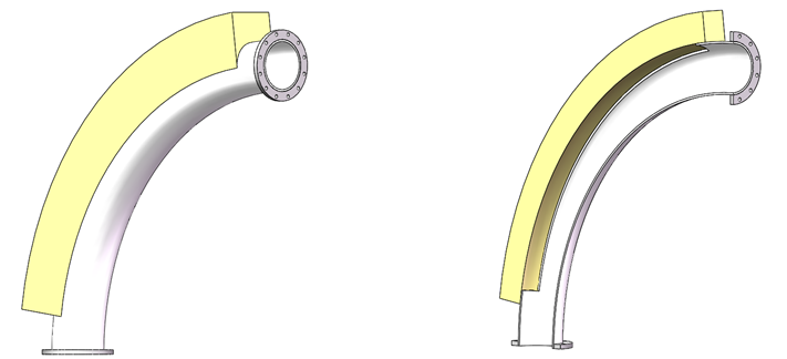 氣力輸送中如何對管道彎頭進行耐磨處理？