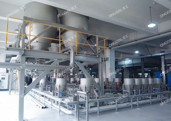 樹脂砂氣力輸送