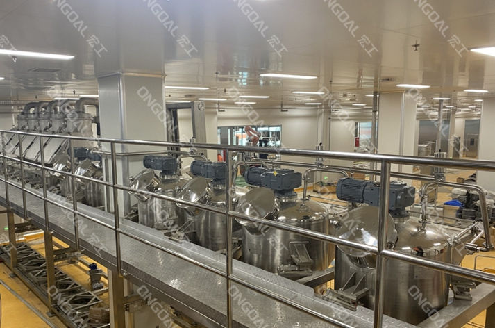 某大型調味品企業(yè)智能輸送配料系統(tǒng)項目案例