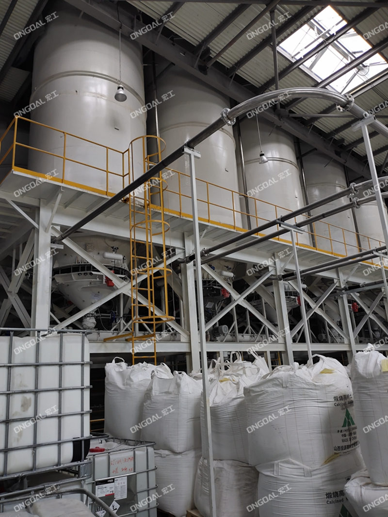 國內(nèi)某TOP涂料企業(yè)鈣基粉體智能輸送系統(tǒng)案例