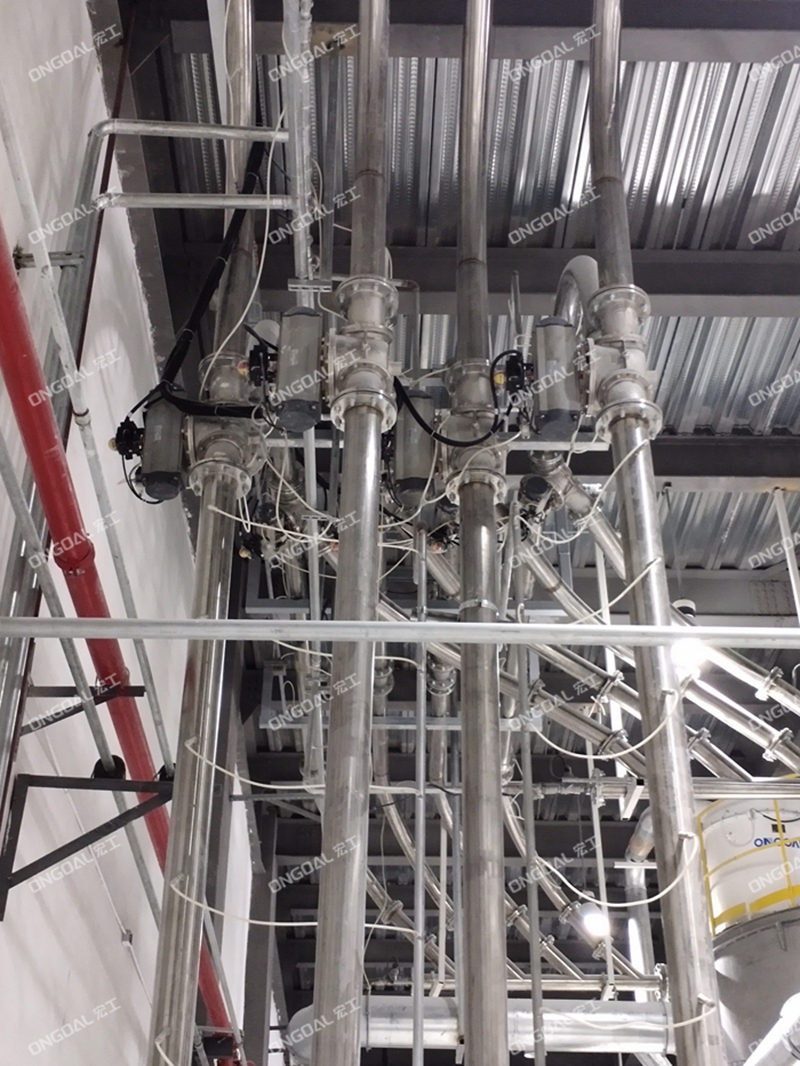 國內(nèi)某TOP涂料企業(yè)鈣基粉體智能輸送系統(tǒng)案例